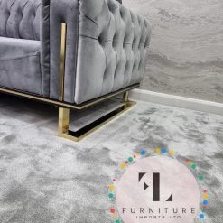 TURKISH Scarlet Corner Sofa Range In Plush Velvet