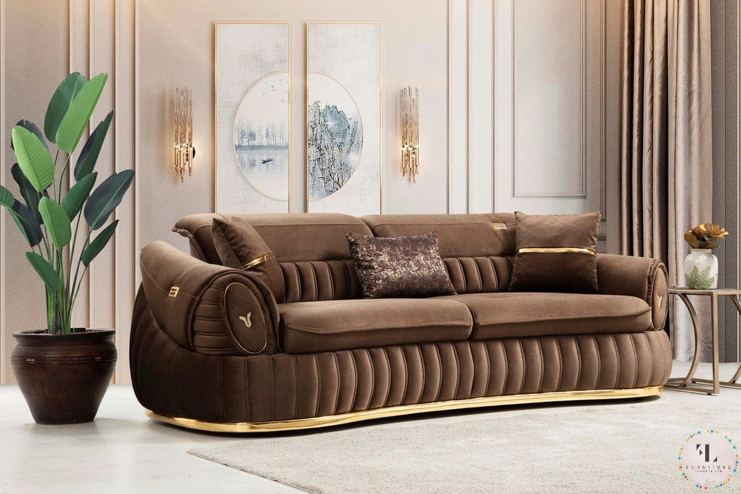 TURKISH DUBAI SOFA COLLECTION Castillo Velvet Sofa 3+2 Range Plush Velvet - Choose Combination 15 TURKISH DUBAI SOFA COLLECTION Castillo Velvet Sofa 3+2 Range Plush Velvet - Choose Combination
