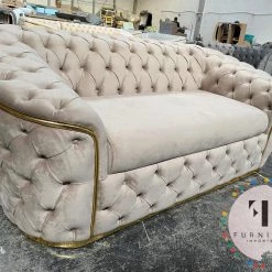 TURKISH Khalifah Sofa 3+2 Range Plush Velvet - Choose Combination DUBAI SOFA COLLECTION