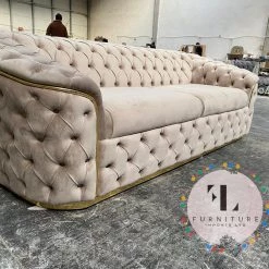 TURKISH Khalifah Sofa 3+2 Range Plush Velvet - Choose Combination DUBAI SOFA COLLECTION