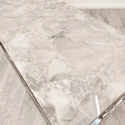 Furniture Imports LTD Stella Chrome Coffee Table With Stomach Ash Grey Sintered Top 7 Furniture Imports LTD Stella Chrome Coffee Table With Stomach Ash Grey Sintered Top