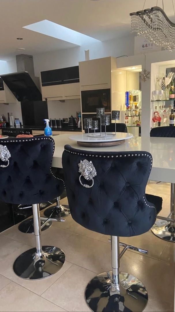 ASR INTERIOR SALE ITEMS Valentino Luxury Lion KnockerBack Barstool - 4 Colours 8 ASR INTERIOR SALE ITEMS Valentino Luxury Lion KnockerBack Barstool - 4 Colours
