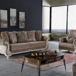 TURKISH Ayana Italian Style 3+2 Sofa Range - Choose Combination Milano Velvet DUBAI SOFA COLLECTION 33 TURKISH Ayana Italian Style 3+2 Sofa Range - Choose Combination Milano Velvet DUBAI SOFA COLLECTION