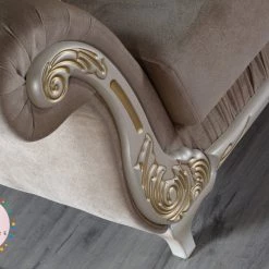 TURKISH DUBAI SOFA COLLECTION Ayana Italian Style Corner Suite - Choose Combination & Velvet