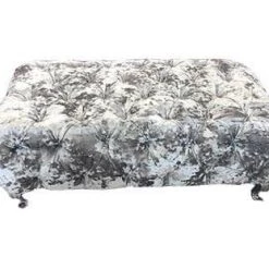 Furniture Imports LTD POUFFE/ SOFA FOOTSTOOL Stella Chesterfield Footstool Lustro Crushed Velvet