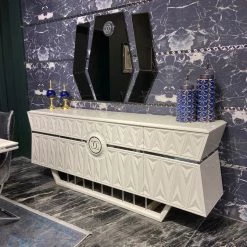 Furniture Imports LTD DUBAI OCCATIONAL FURNITURE NOVA WALL MIRROR (FULL SET)