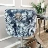 Furnish LUXURY BARSTOOLS Valentino Barstool Lustro Crushed Velvet 1 Furnish LUXURY BARSTOOLS Valentino Barstool Lustro Crushed Velvet