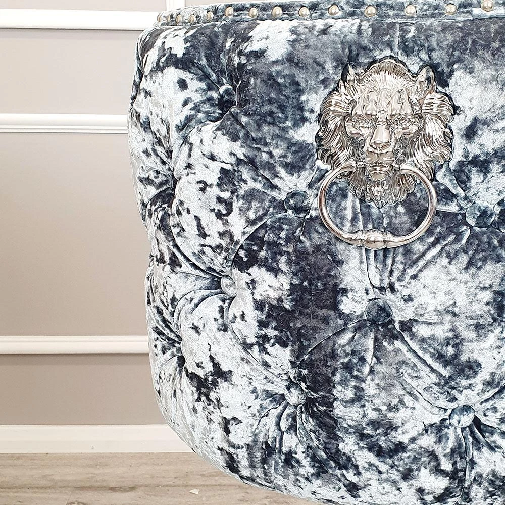Furnish LUXURY BARSTOOLS Valentino Barstool Lustro Crushed Velvet 4 Furnish LUXURY BARSTOOLS Valentino Barstool Lustro Crushed Velvet