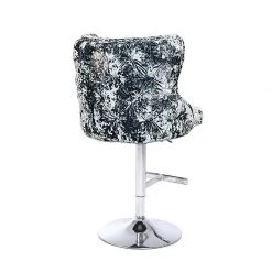 Furnish LUXURY BARSTOOLS Valentino Barstool Lustro Crushed Velvet 7 Furnish LUXURY BARSTOOLS Valentino Barstool Lustro Crushed Velvet