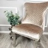 Furnish DINING CHAIRS Valentino Dining Chair Champagne Pewter