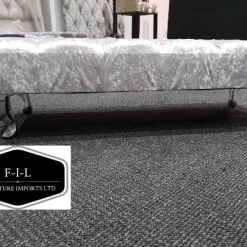 Furniture Imports LTD Crushed Velvet Chesterfield FootStool With CRYSTAL DIAMONDS Pouffe Footstool Living Room Footstool 19 Furniture Imports LTD Crushed Velvet Chesterfield FootStool With CRYSTAL DIAMONDS Pouffe Footstool Living Room Footstool