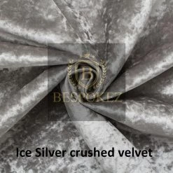 FIL CRUSHED VELVET UPHOLSTERY FABRIC