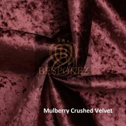 FIL CRUSHED VELVET UPHOLSTERY FABRIC