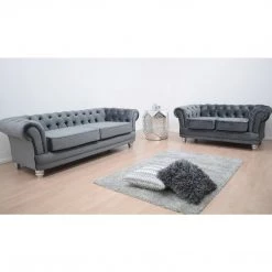 Furniture Imports LTD French Velvet Chesterfield Range