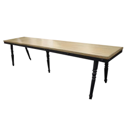 Furnish 365 Sienna Industrial Dining Bench BEDROOM CHAISE/BENCH