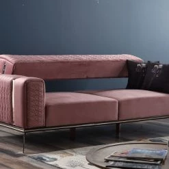 TURKISH Elisa 3+2 Sofa Range Plush Velvet - Choose Combination DUBAI SOFA COLLECTION