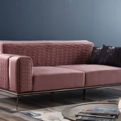 TURKISH Elisa 3+2 Sofa Range Plush Velvet - Choose Combination DUBAI SOFA COLLECTION