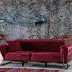 TURKISH Scarlet Sofa Range Plush Velvet 3+2 - Choose Combination