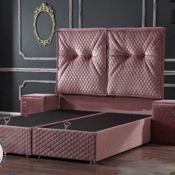 TURKISH Colorado Divan Ottoman Bedframe GREY