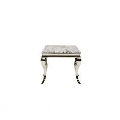 Furniture Imports LTD Imperial Grey Marble Lamp Table