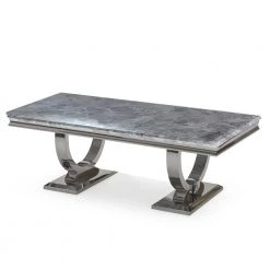 Furniture Imports LTD Arianna Grey Marble Coffee Table