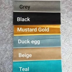 FIL BED COLLECTION EDWARDO BEDFRAME IN PLUSH VELVET